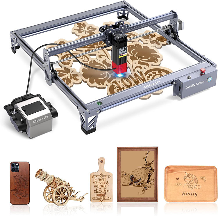 Laser Engraver Falcon Pro 10Wレーザーカッターはどのように機能しますか？