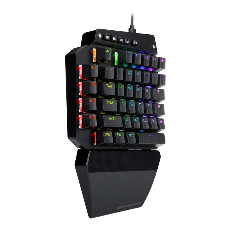 44 キー RGB メカニカル ゲーミング キーボード 有線