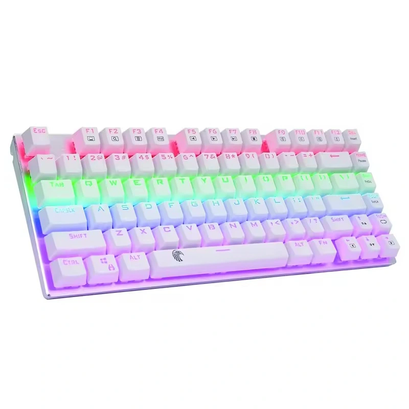 81 キー レインボー メカニカル ゲーミング キーボード